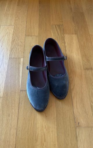 Bailarinas Flabelus Talla 40 Gris