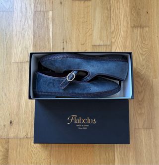 Bailarinas Flabelus Talla 40 Gris