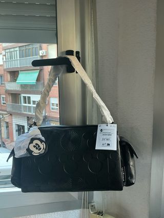 Bolso Desigual Mickey Mouse Negro