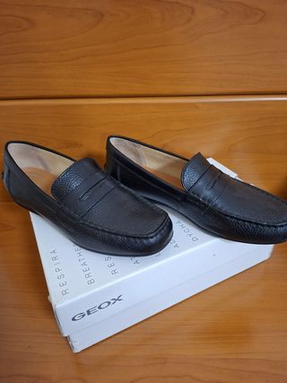 Geox D Annytah Mocasines Mujer Negro