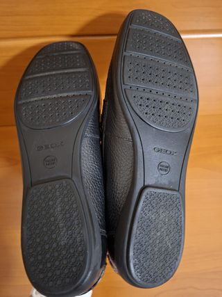 Geox D Annytah Mocasines Mujer Negro