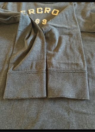 Abercrombie & Fitch Maglia Uomo Grigio M