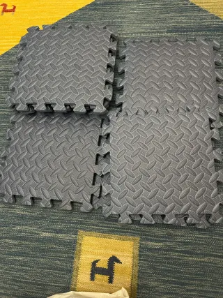 Mancuernas 10kg + Suelo Gimnasio