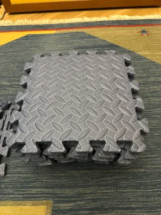 Mancuernas 10kg + Suelo Gimnasio