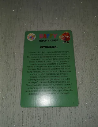 Gioco di carte McDonald's completo