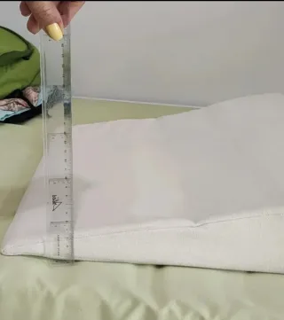 Cojín postural beige tela