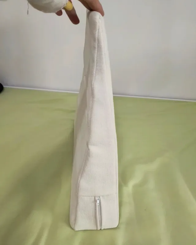 Cojín postural beige tela