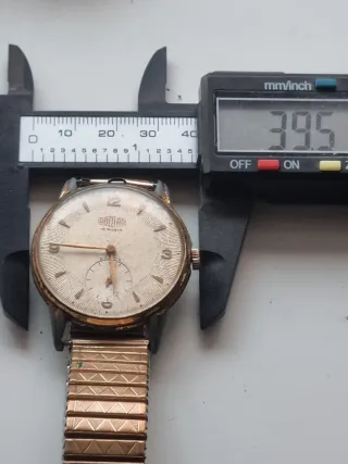 Reloj Mecánico Román 17 Rubíes Vintage