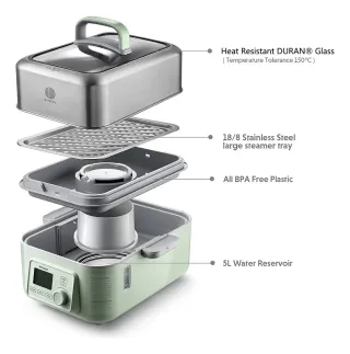 Buydeem G563-a501 Vaporera Eléctrica