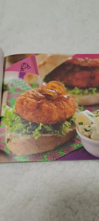 Libro recetas Mini burguers