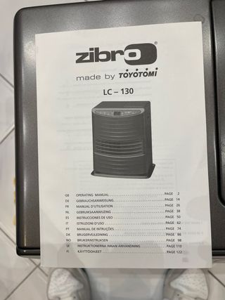 Estufa Paraffin 120m3