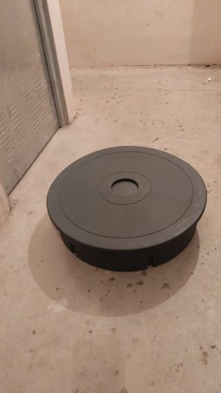 Base gris para sombrilla