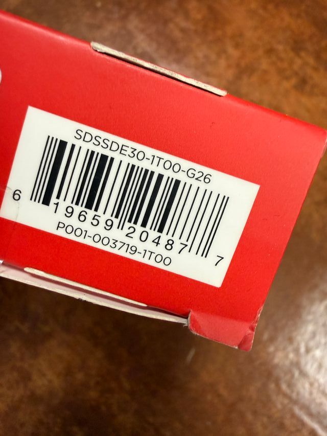 SanDisk SSD Portátil 1TB USB-C NUEVO