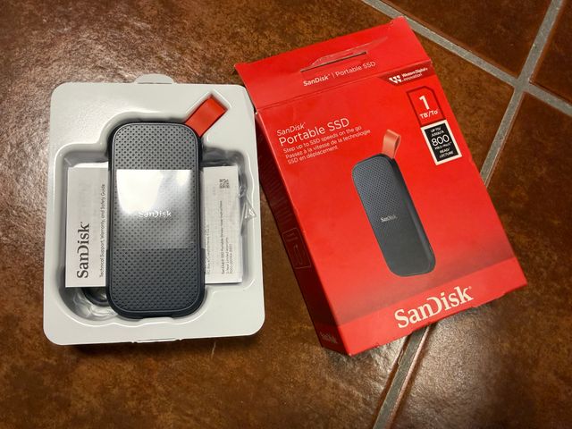 SanDisk SSD Portátil 1TB USB-C NUEVO