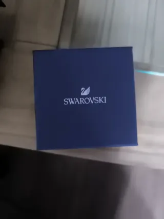 Pendientes Swarovski Grises y Plateados