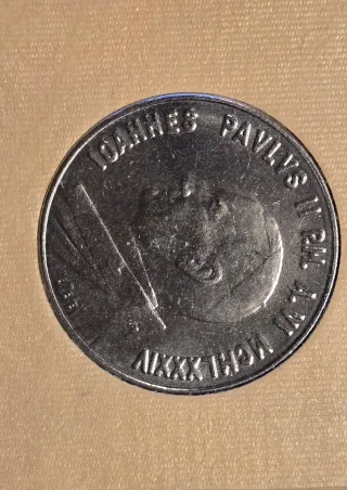 Escudo Papal Anno VI 1984