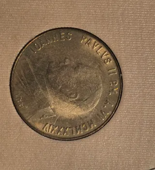 Escudo Papal Anno VI 1984