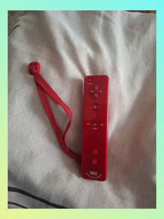 Mando Wii Motion Plus Rojo Original Nintendo