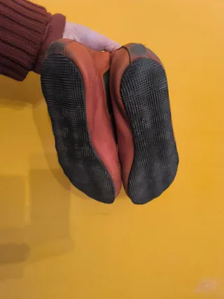 Scarpe Guja Milano rosse vero cuoio