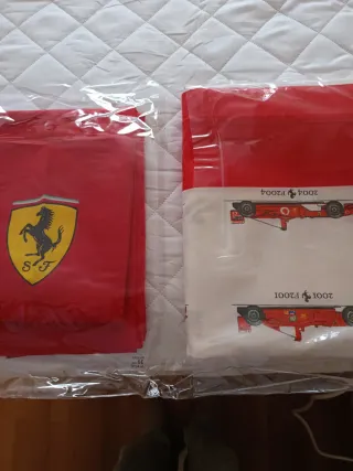 Juego de sábanas Ferrari Cama 90