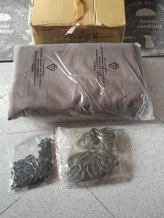 Tenda Gazebo Vevor 284x284cm Telo Privacy laterale