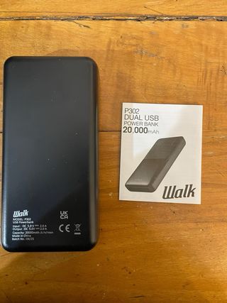 Power Bank Walk 20.000 mAh Dual USB– Alta capacità