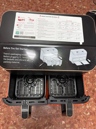 Cosori Freidora Doble Cesta 8.5L