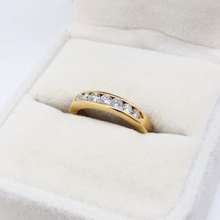 Anillo Oro 18K con Diamantes 0.42ct