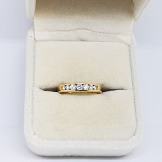 Anillo Oro 18K con Diamantes 0.42ct
