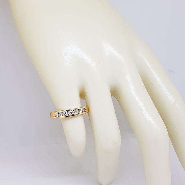 Anillo Oro 18K con Diamantes 0.42ct