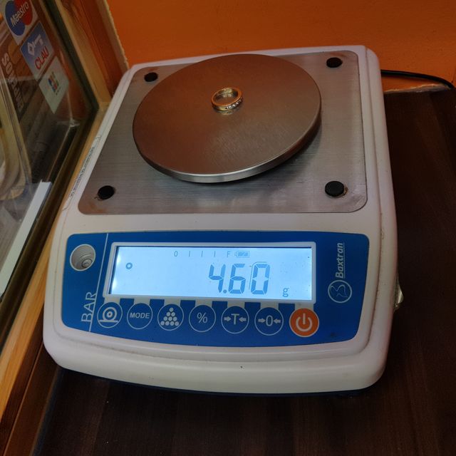 Anillo Oro 18K con Diamantes 0.42ct