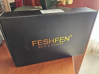 Peluca Larga Ondulada Castaña Reflejos