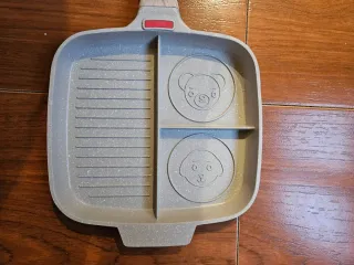 Sartén parrilla 3 en 1