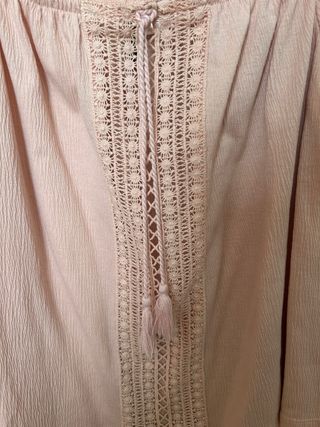 Blusa H&M rosa manga larga