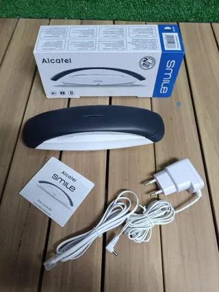Teléfono Inalámbrico Alcatel Smile Gris/Blanco