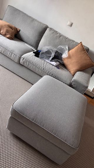 Sofá Kivik Ikea Gris