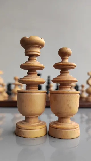 Set scacchi anni 40 XX secolo Régence + scacchi