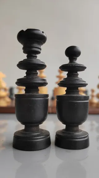 Set scacchi anni 40 XX secolo Régence + scacchi