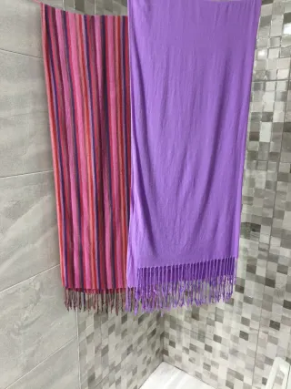 Dos fulares de algodón