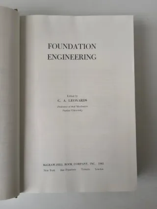 Foundation Engineering – G.A. Leonards – McGraw-Hi