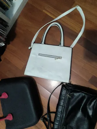 Set 3 Borse Donna Nere e Bianche