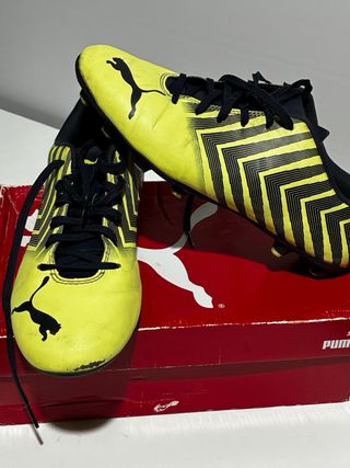 Zapatillas Fútbol Puma Tacto II Amarillas