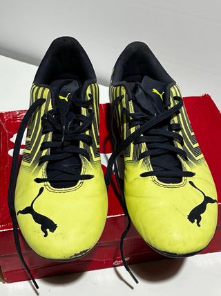 Zapatillas Fútbol Puma Tacto II Amarillas