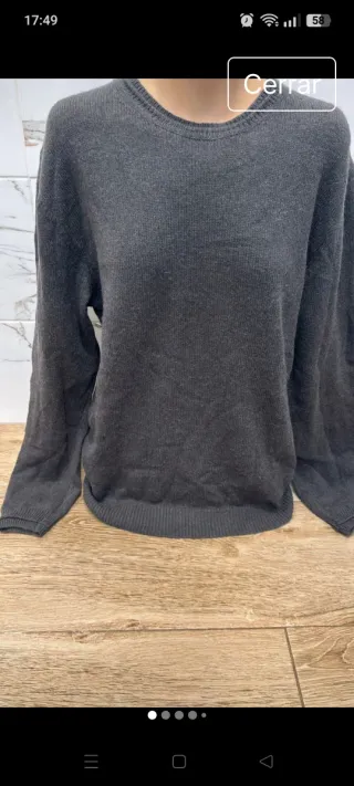 Jersey Daniele Fiesoli Italia Talla L Gris