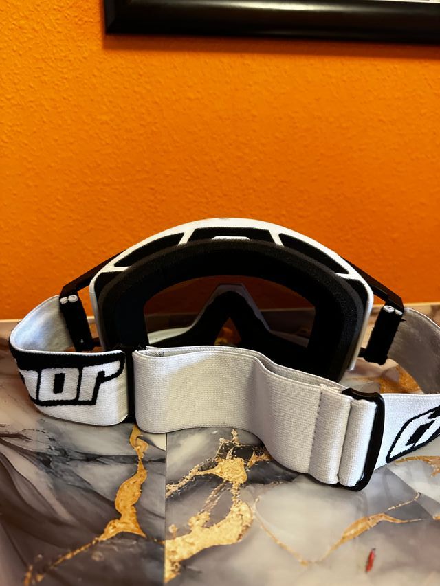 Gafas Thor Motocross Blancas y Negras