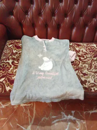 Pijama bata polar oso polar