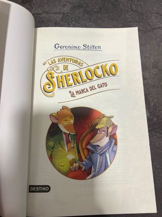 Libro Geronimo Stilton: Las Aventuras de Sherlocko