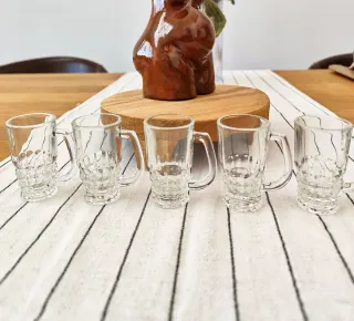 15 Vasitos, jarritas y copitas vintage años 60