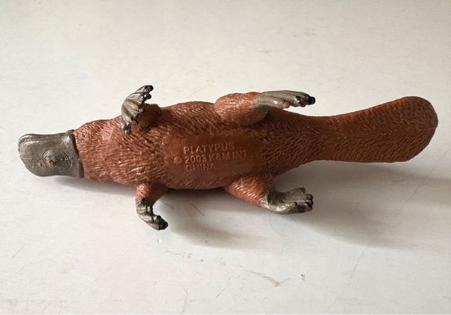 ORNITORRINCO K&M INT 2003 figura in plastica