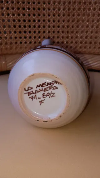 Jarra de porcelana Talavera